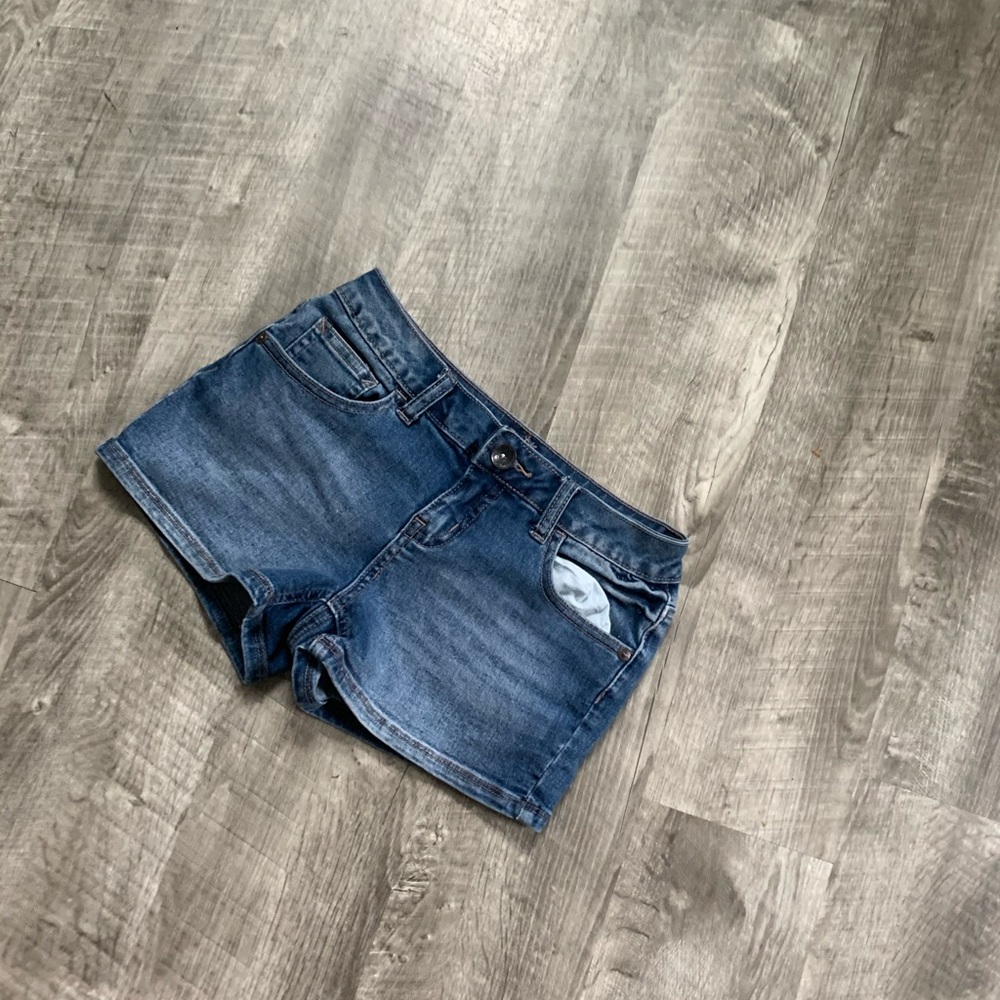 2 pack girls justice jean shorts